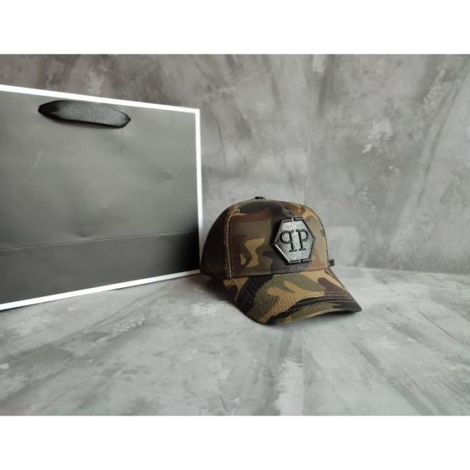 TOPI BRANDED TOPI BASEBALL FASHION PP PHILIP PLEIN ORIGINAL BRANDED EL09I09A82L