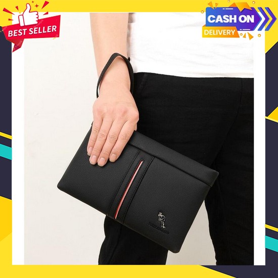 Handbag Tangan Multifungsi Tali Panjang Pendek Gc Import Premium Kulit Pria Wanita Hand Bag Pria Clu