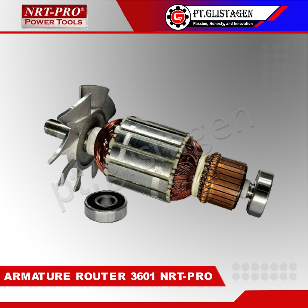 NRT-PRO 3601B Armature Angker Mesin Router Profil Kayu ORIGINAL