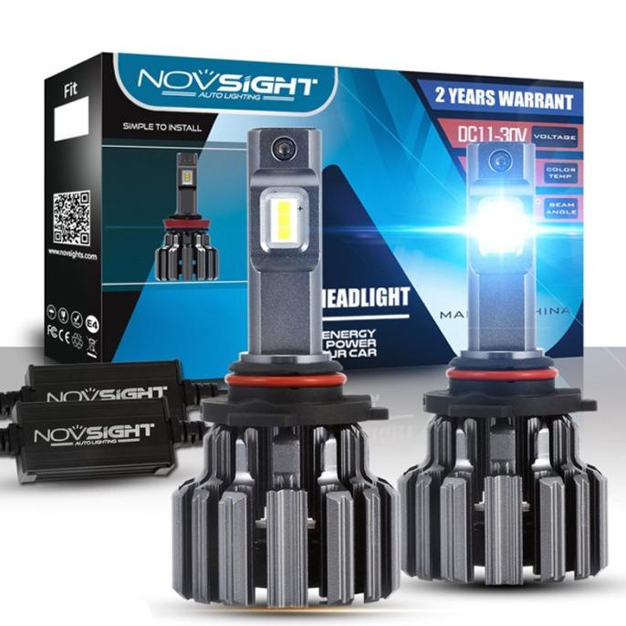 LAMPU LED MOBIL NOVSIGHT F03 Headlight H4 H11 80W 6000K
