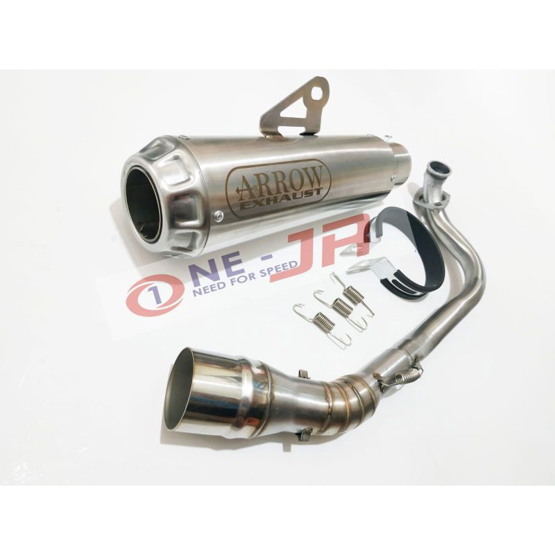 Knalpot Racing ARROW Nmax old Aerox New Vario 125 Pcx 150 Beat Fi Scoopy Genio Mio Lexi Fazio Xride 