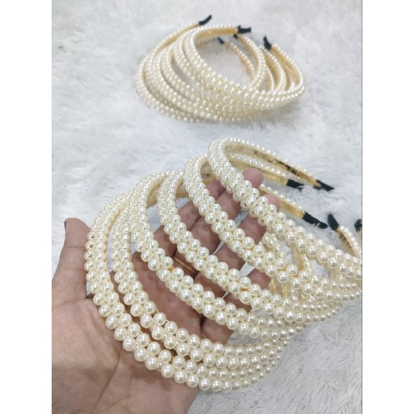 BANDO MUTIARA KOREA SUSUN / BANDO MUTIARA CANTIK MURAH