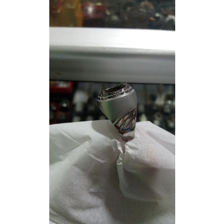 emban ikat ring monel super doff handmade