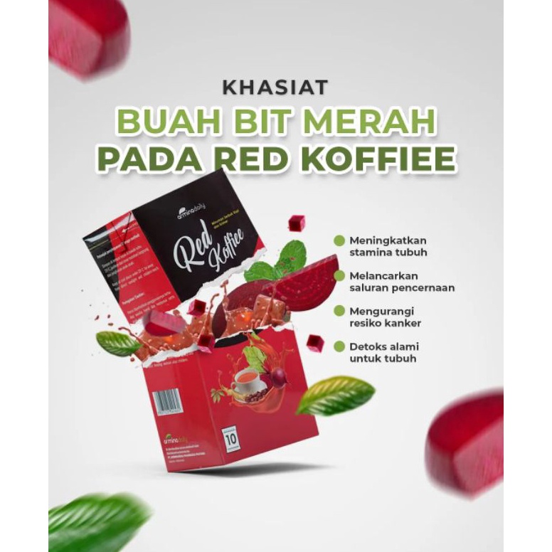 

Miliki Segera Red Koffie / red kopi/ red kofie/ Kopi Merah / Kopi Arminadaily (sachet) W8S