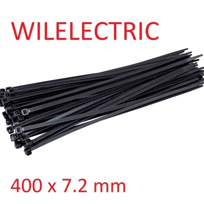 

(:(:(:(] Kabel ties / cable ties 40 cm x 7.2 mm lebar 100 pcs UL STANDARD