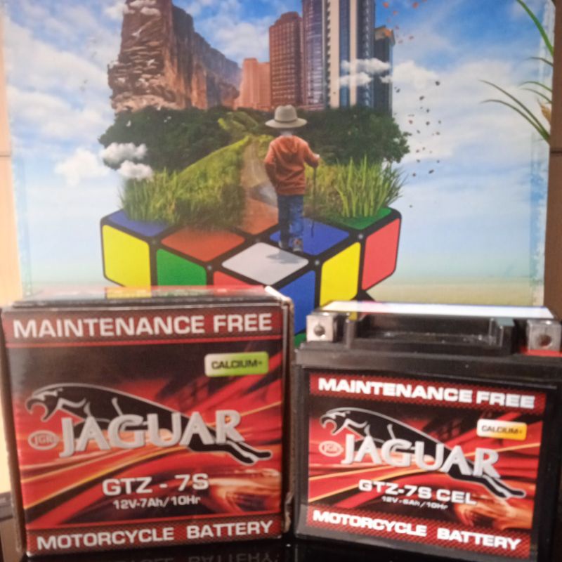Aki motor Calcium Jaguar GTZ7s NS GS Yuasa Motobatt MF