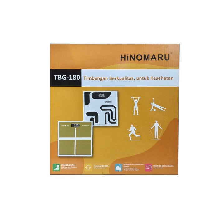 Timbangan Badan Digital HINOMARU TBG-180 New Produk!!!