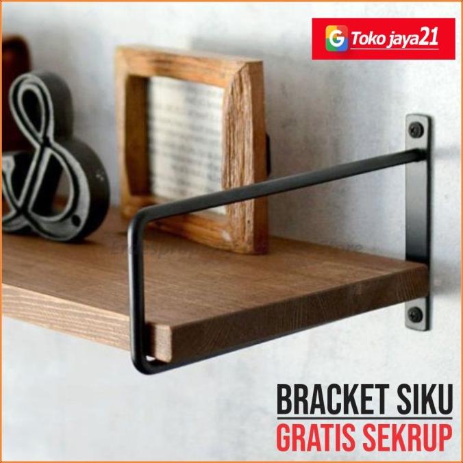 Rak Besi Siku Penyangga Ambalan