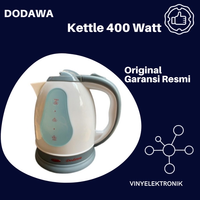 Terlaris Teko Listrik Low Watt 1,8 Liter / Teko Listrik Kopi Dan Teh