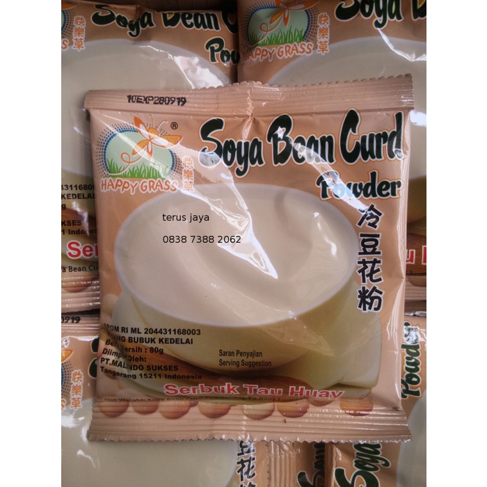 

Happy Grass Soya Bean Curd Powder Puding Bubuk Kedelai