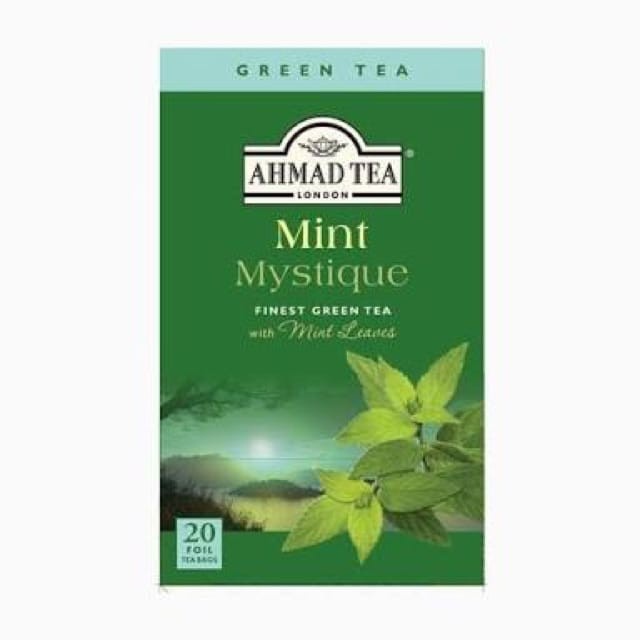 

Ahmad Tea Mint Mystique Green Tea 20 Teabags Teh Hijau Mint