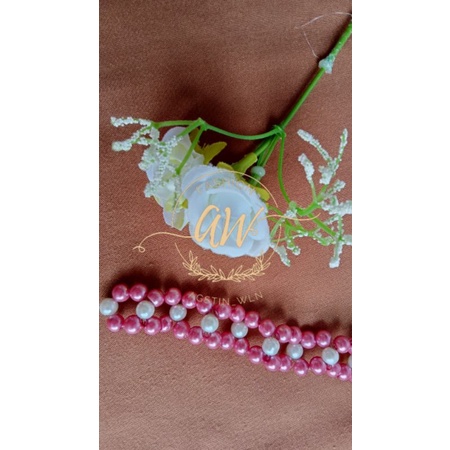 mutiara rangkai mustin payet kebaya payet rangkai payet estetik