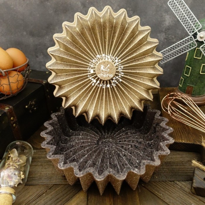 

Chefio Loyang New Brilliance Pan / Nordic Style / Bundt Pan / Tulban
