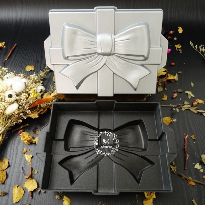 

Chefio Gift Pan / Loyang Kado / Loyang Pita / Marmer Cake Puding 32cm