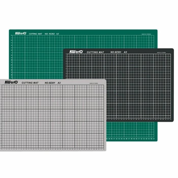 

Terlaris Cutting Mat Size A3, Double Sided Self Healing A1.Merek Taiwan Kw-Trio