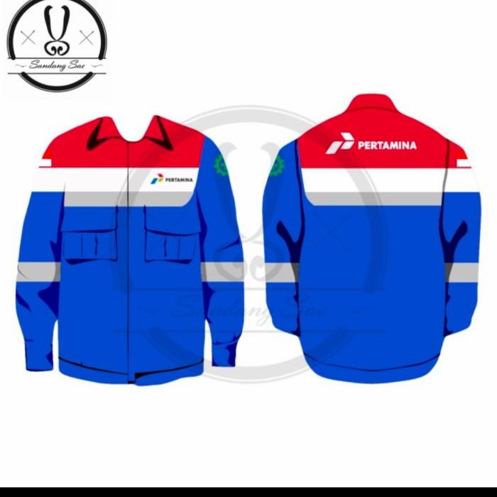 Wearpack Atasan Saja Wearpack Seragam Spbu Pertamina Patra Niaga