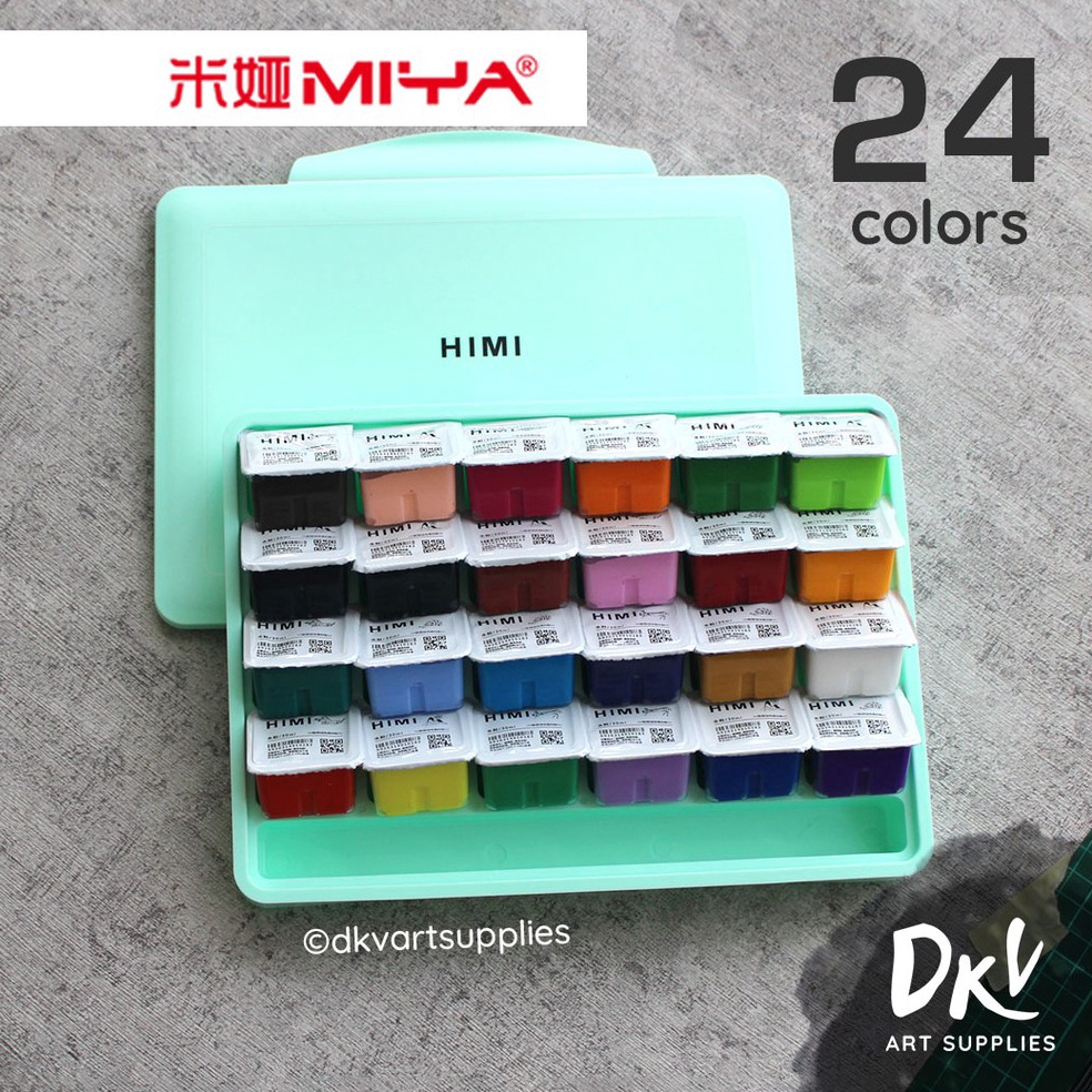 

YS63F960 Miya Himi Gouache 24 Warna Colors 30ml ➝Dijual Murah
