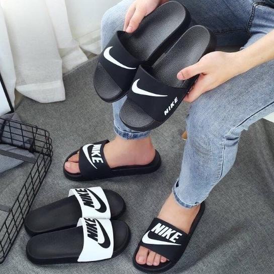Limited Sandal Import Nike Sandal Cowok Fashion Import Anti Slip Tidak Licin Ringan Empuk Enak Dipak