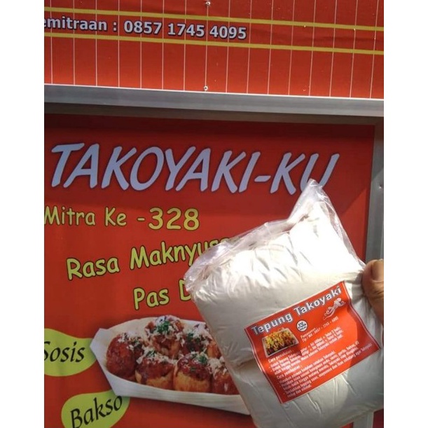 

Miliki Segera.. TEPUNG TAKOYAKI SIYAP PAKAI COCOK UNTUK BERJUALAN ZVY