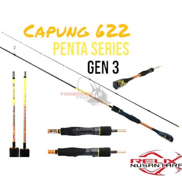 Joran Capung 1-3 lb 622 UL Relix Nusantara