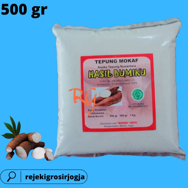 

Tepung Mokaf kemasan 500 GRAM/Tepung Mocaf kemasan 500 GRAM/Modified Cassava 500 GRAM