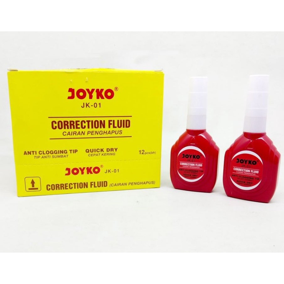 

[Miliki] TIPEX CAIR JOYKO JK-01 (12 PCS) RKW