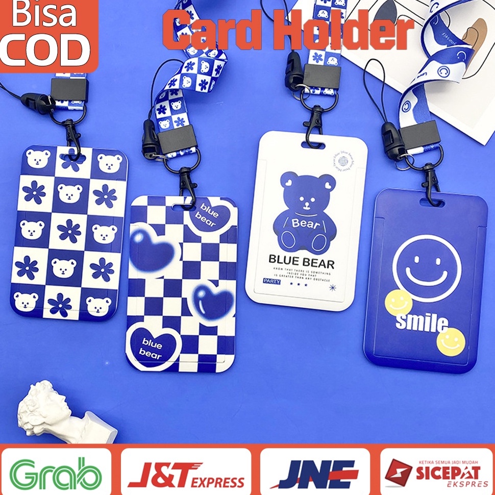 

T8Y Id Card Holder Motif Kawaii Astronout Tempat Kartu 65