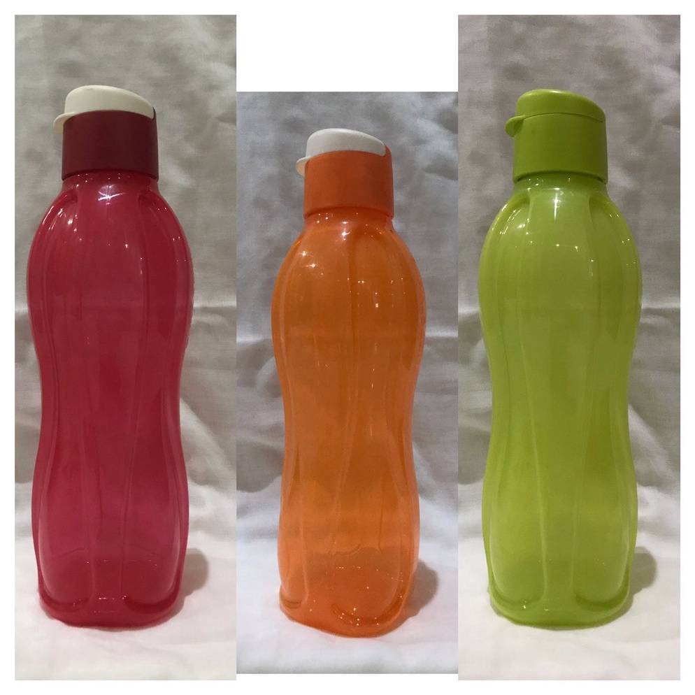 Spesial Murah Botol minum Eco 750 ml Tupperware tutup putar / flip MQG
