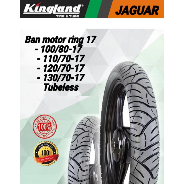 BAN MOTOR SPORT KINGLAND RING 17 TUBELESS
