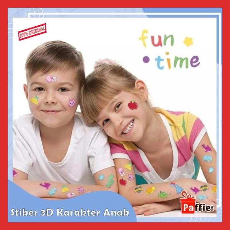 

ronaldomesi208 Stiker Timbul 3d Karakter Anak Sticker Embos Motif Lucu Bt21 Anime New