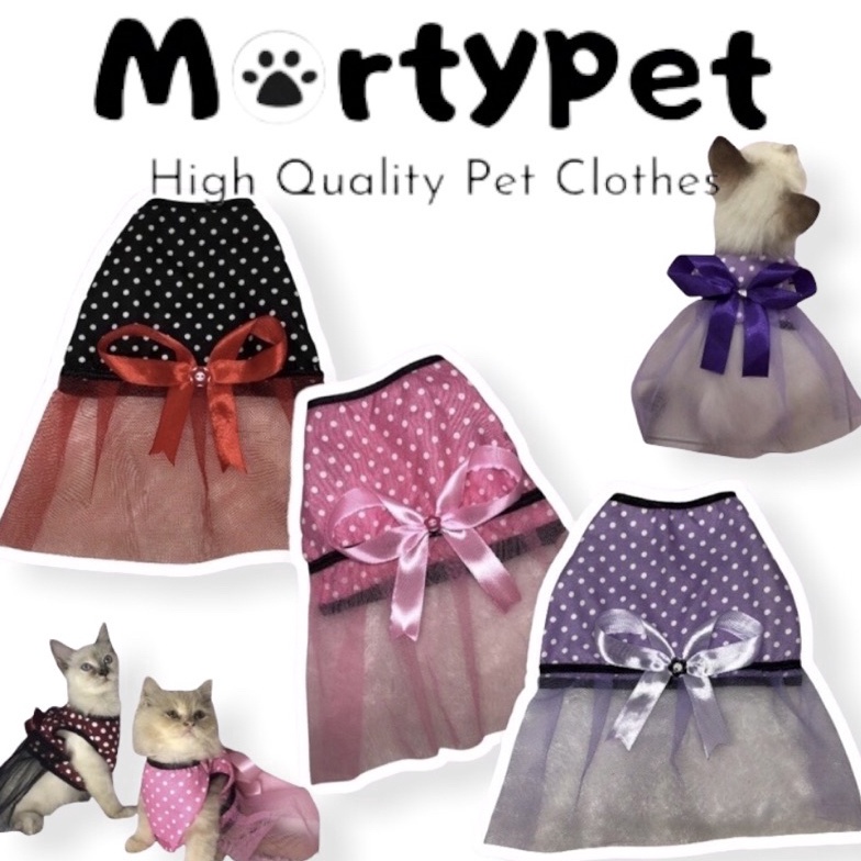 COD Baju kucing anjing betina tile tutu murah lucu dan berkualitas 48