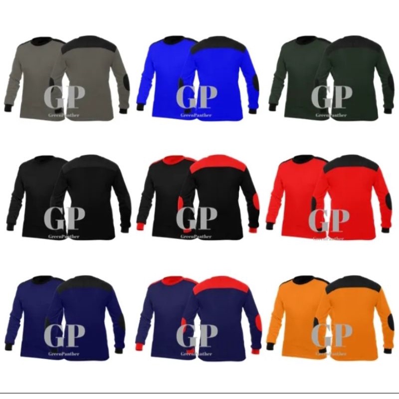 BAJU KAOS POLOS PDL LAPANGAN BUSA LENGAN PANJANG PRIA LAKI LAKI WANITA PEREMPUAN TACTICAL BANTALAN P