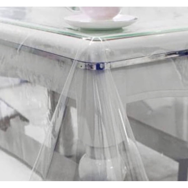 CV.5Jn23ғ– Plastik mika/taplak meja/Taplak Meja makan ukuran 180 x 137cm