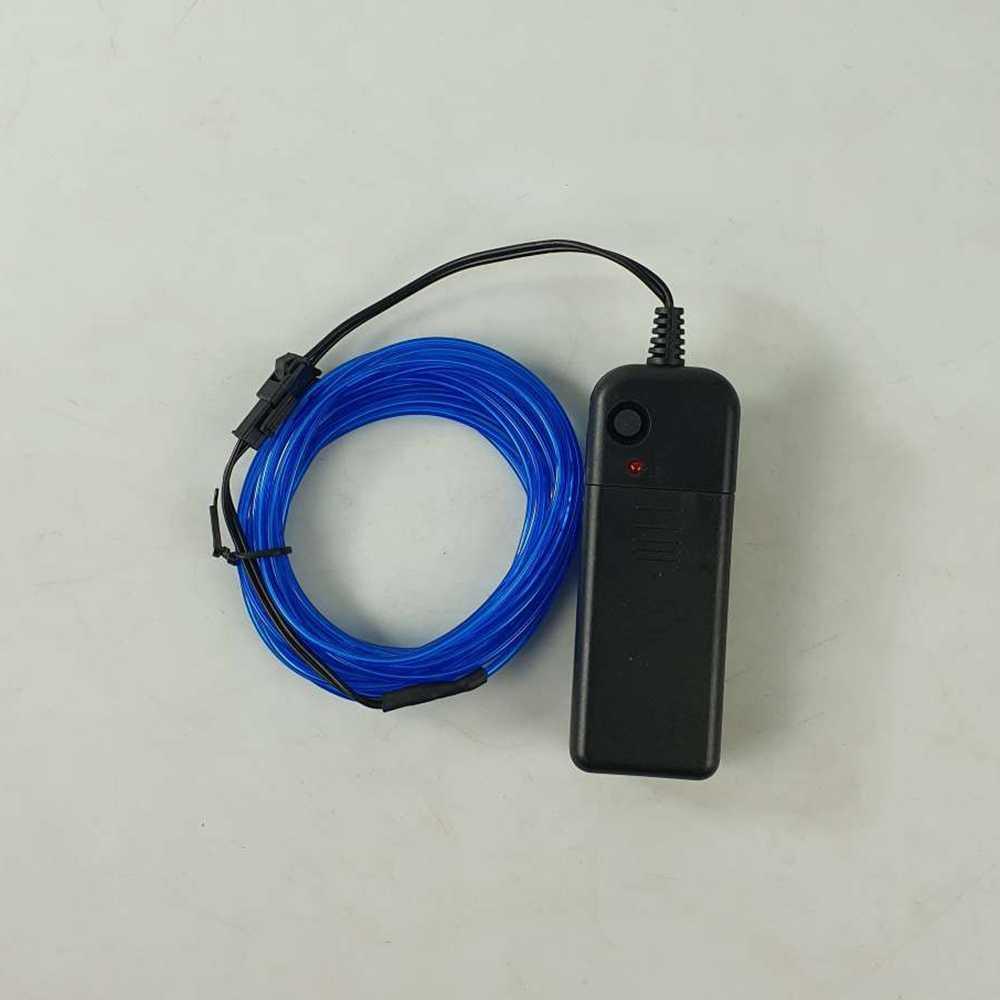 STAVOLAN Lampu Hias Neon Car Interior Ambient EL Light Battery 3V 3M - ST-33