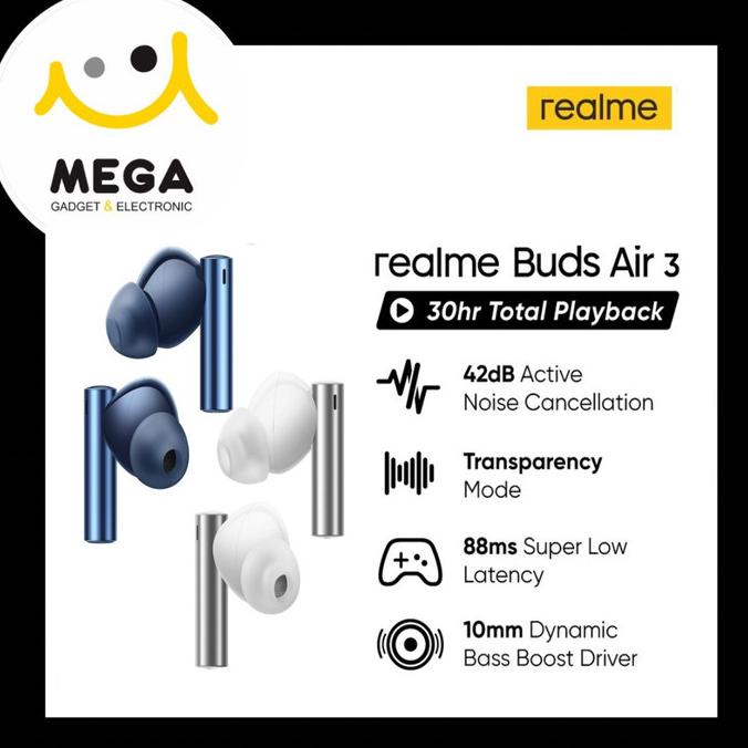 Best Seller Realme Buds Air 3 Garansi Resmi Realme Indonesia