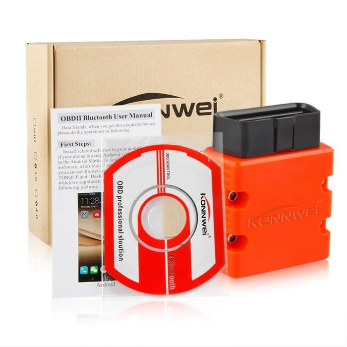 Konnwei Kw902 Buetooth Scan Tool Usb Obd2 Obdii V1.5 Elm327