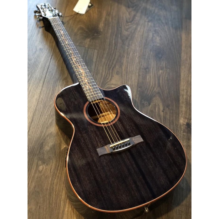 Best Seller Galatasaray Gt-Ga10 Acoustic Electric In Transparent Black