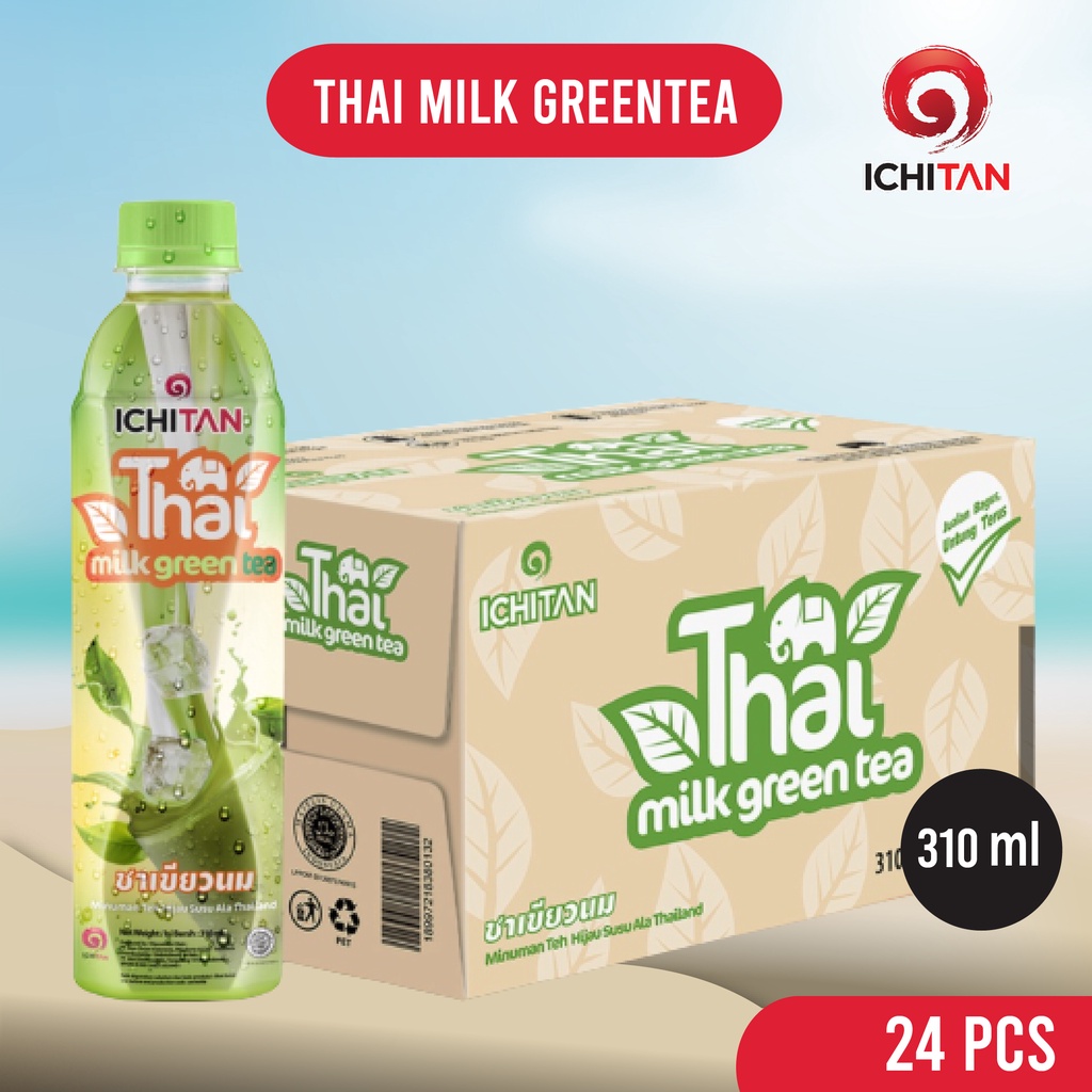 

Ichitan Thai Green Tea 1 Kardus Isi 24 Botol @310ml