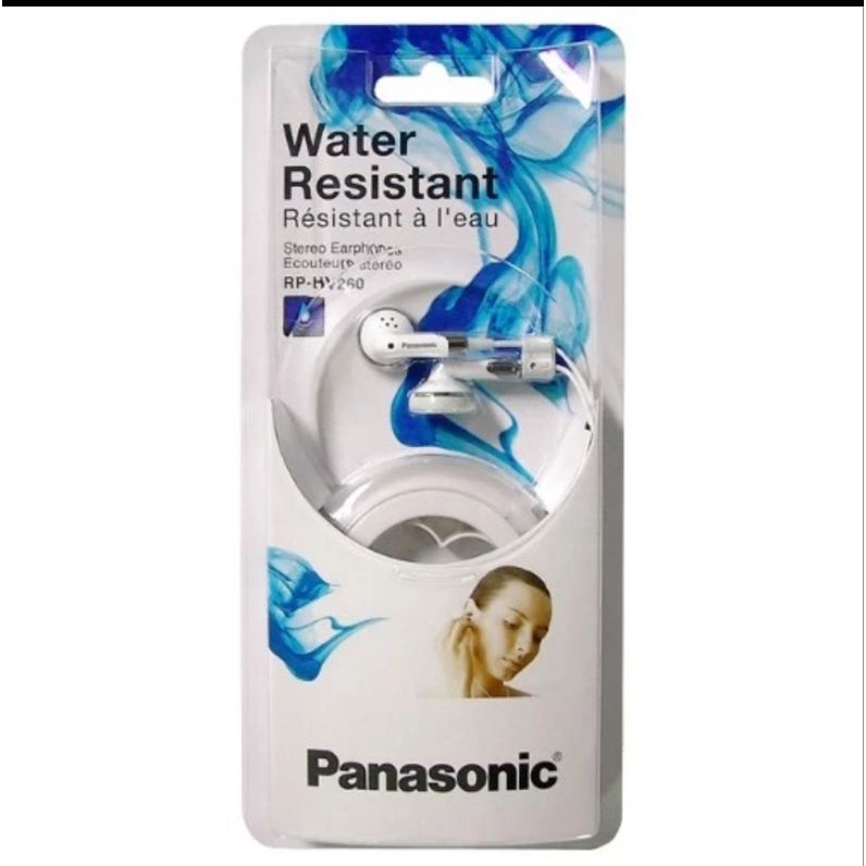 PANASONIC EARPHONE IN EAR RP HV260 TAHAN AIR