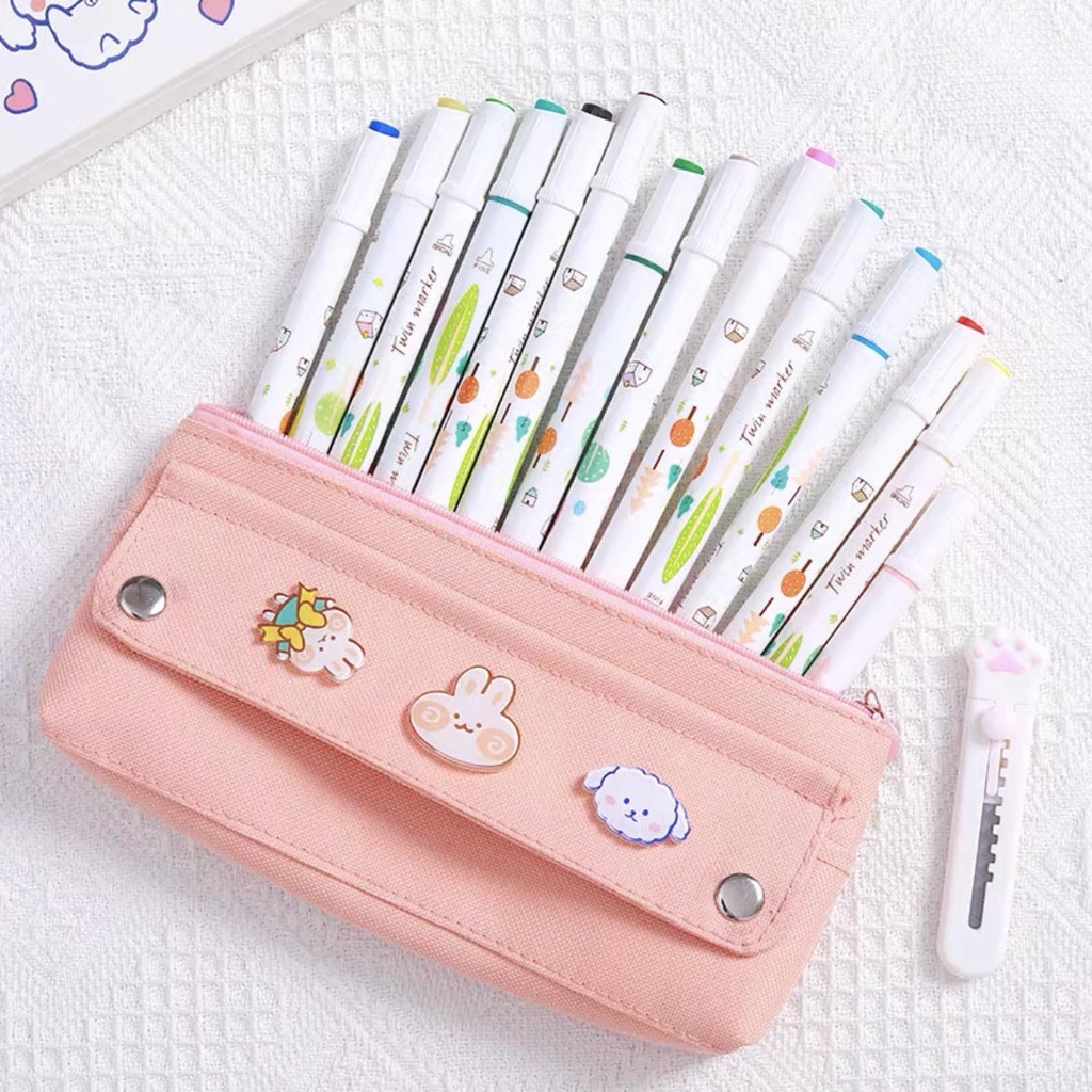 

FREE PIN + KOTAK PENSIL VIRAL POLOS KAIN / TEMPAT PENSIL ANAK BAHAN KAIN KARTUN LUCU PIN