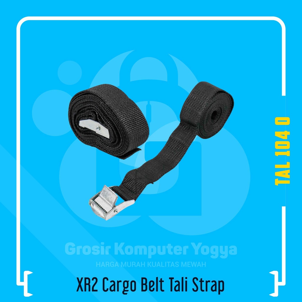

XR2 Cargo Belt Tali Strap Pengikat Barang - 2m x 2.5cm