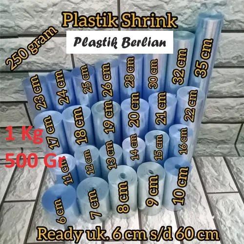 

Plastik Shrink / Plastik Segel / Pvc Shrink 1 Kilogram 30Cm
