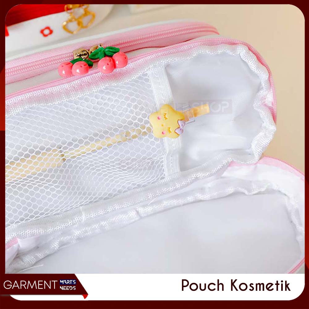 

TEMPAT PENSIL ANAK T LUCU PENCIL CASE KOREA TRAVEL MAKE UP POUCH DIY STICKER SERBAGUNA STIKER