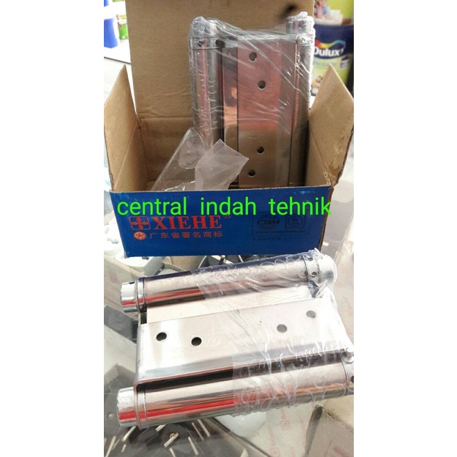 Engsel Pintu Koboi 4" Xiehe Stainless