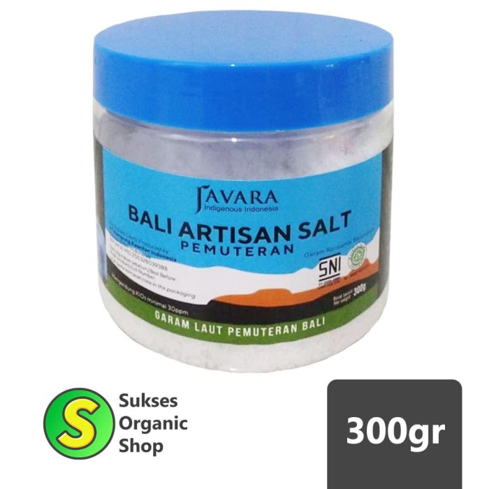 

Bali Artisan Sea Salt / Garam Pemuteran Javara 300Gr