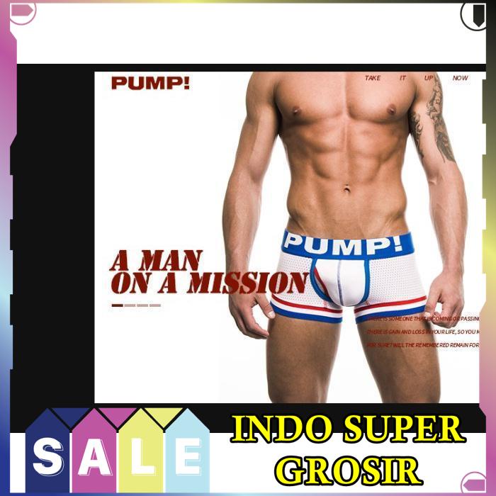 BOXER PRIA MERK PUMP CELANA DALAM PRIA PUMP. MEN'S UNDERWEAR  BOXER PRIA DEWASA / BOXER PRIA SEXY  P