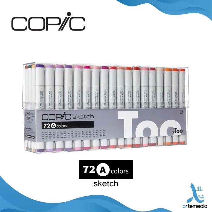 

Best Seller Marker Copic Sketch 72 Set A