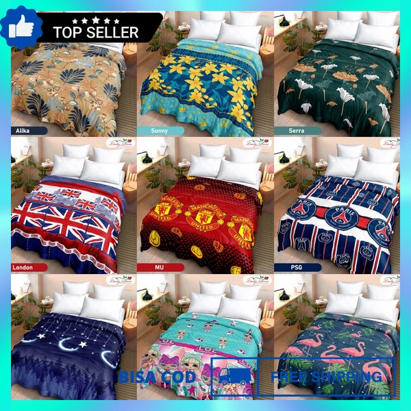 Selimuy Terbaru Balmut Import Murah Bed Tidur Selimut Polos Selimut Lucu Aesthetic Karakter Srlimut 