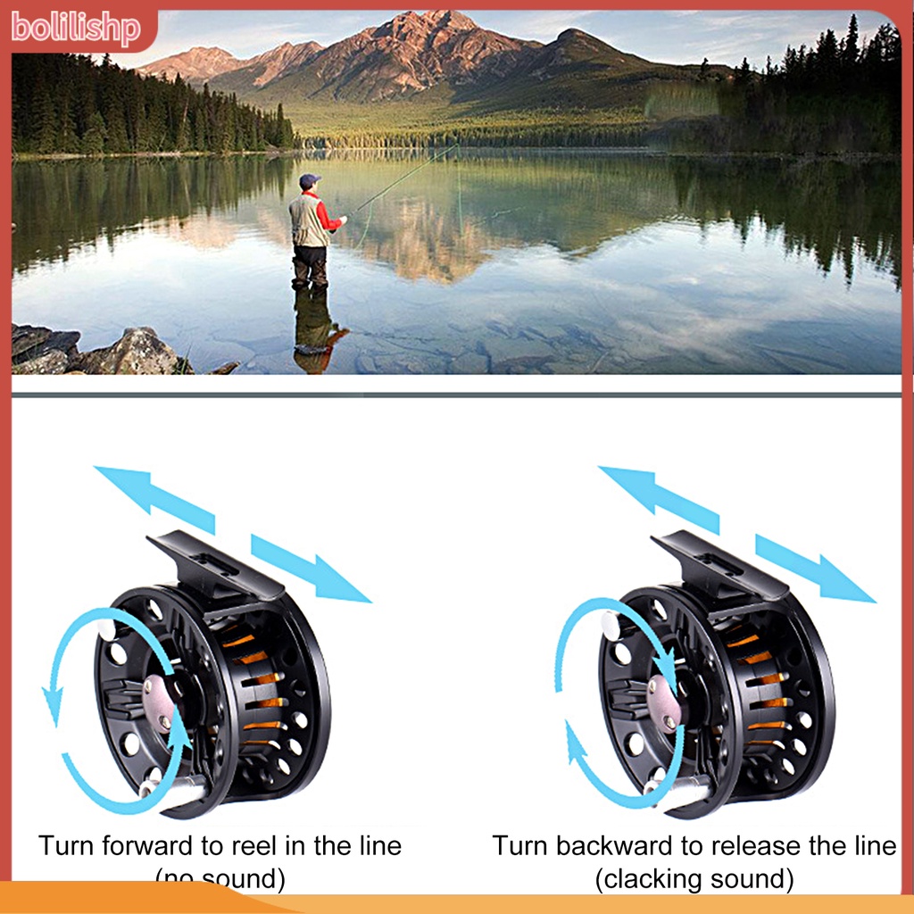 [Bolilishp] fly Fishing Reel Ball Bearing Professional Quick Release Kiri/Kanan Saling Tukar. Alat Peredam Kecepatan Tinggi Portabel High Speed Metal Spinning Reel Memancing Laut
