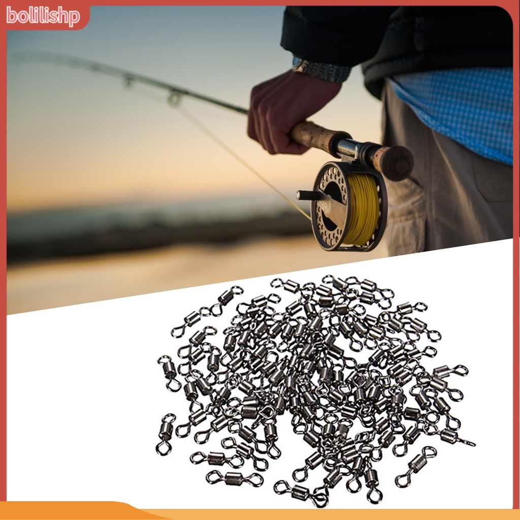 &lt;Bolilishp&gt; 100 Pcs Kili-Kili Pancing Heavy Duty Bahan Tembaga Alloy